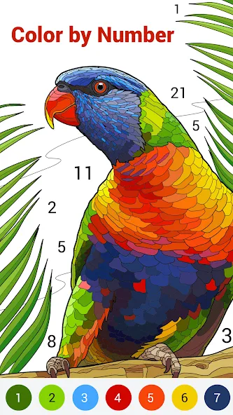 Happy Color®: Coloring Book (Хэппи Колор)  [МОД Unlocked] Screenshot 1