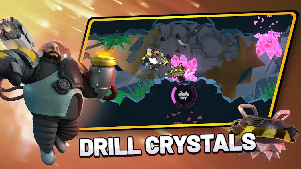 Drill Wars (Дрилл Ворс)  [МОД Много монет] Screenshot 2