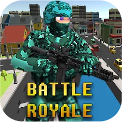 Скачать взлом Pixel Combat: Battle Royale (Пиксельный бой)  [МОД Unlocked] - стабильная версия apk на Андроид