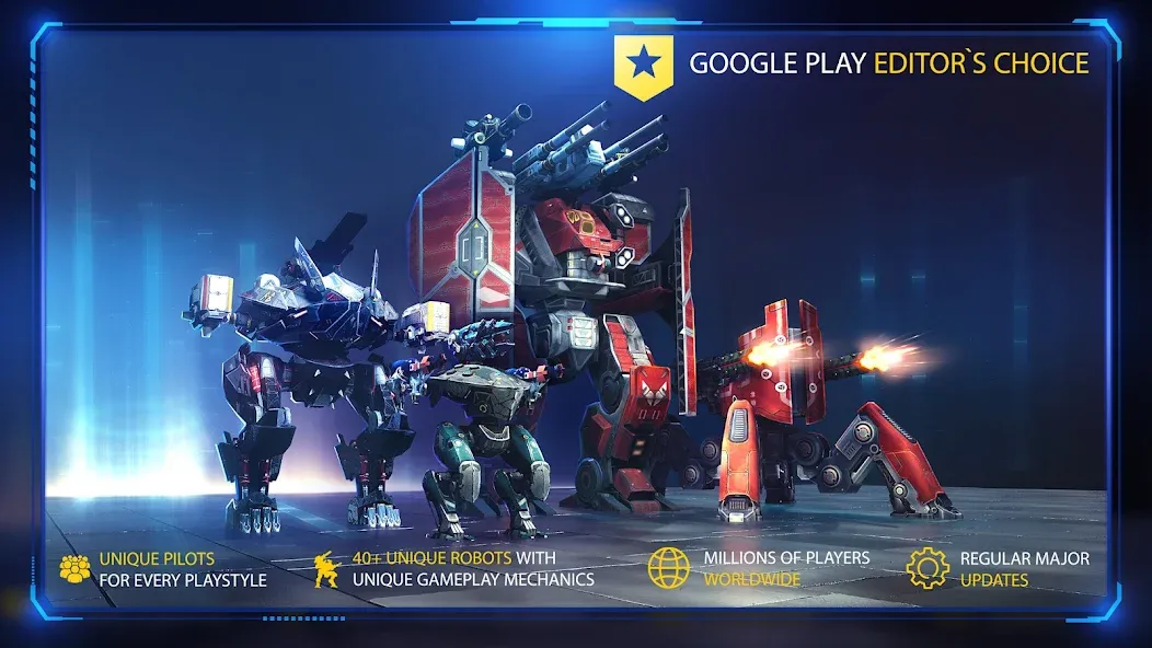 War Robots Multiplayer Battles  [МОД Mega Pack] Screenshot 5