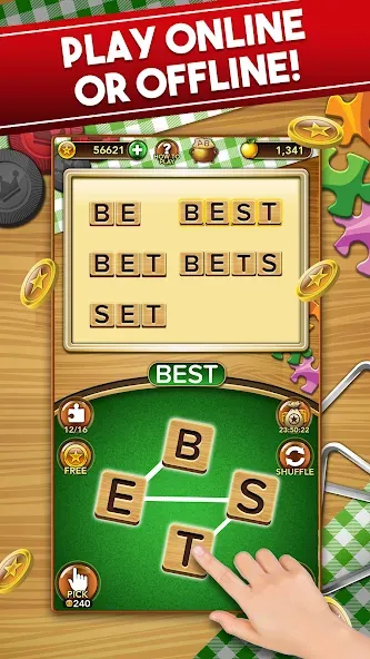 Word Collect - Word Games Fun (Ворд Коллект)  [МОД Menu] Screenshot 4