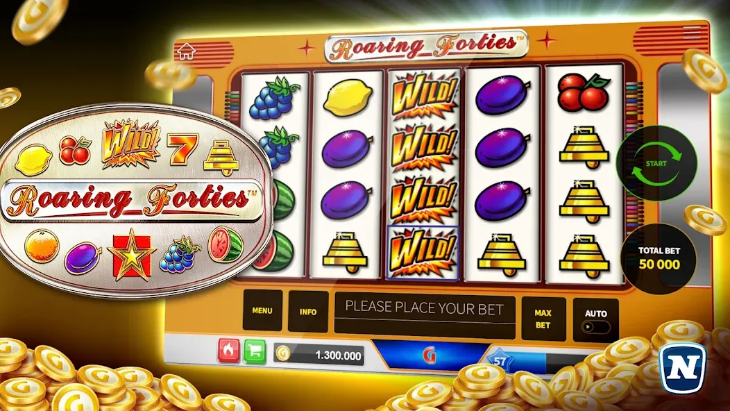 Gaminator Online Casino Slots  [МОД Бесконечные монеты] Screenshot 5