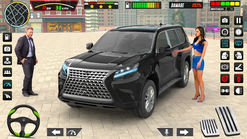 Car Dealership Car Saler (Драйвинг Скул Сити Кар Геймс)  [МОД Бесконечные деньги] Screenshot 1