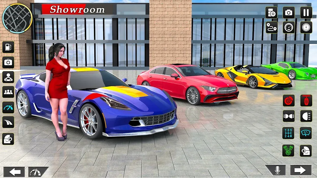 Car Dealership Car Saler (Драйвинг Скул Сити Кар Геймс)  [МОД Бесконечные деньги] Screenshot 3