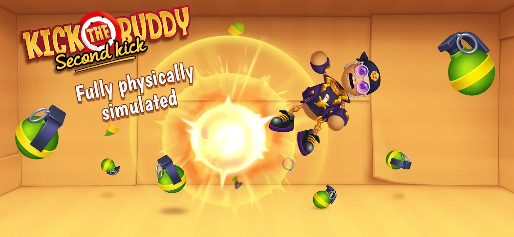 Kick the Buddy: Second Kick (Кик зе Бадди)  [МОД Все открыто] Screenshot 1