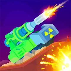 Скачать взлом Tank Stars (Танк Старс)  [МОД Unlocked] - полная версия apk на Андроид