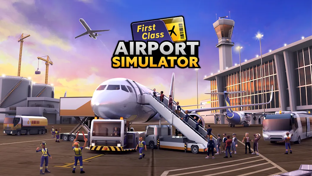 Airport Simulator: Tycoon Inc. (Эйрпорт Симулятор)  [МОД Много денег] Screenshot 1