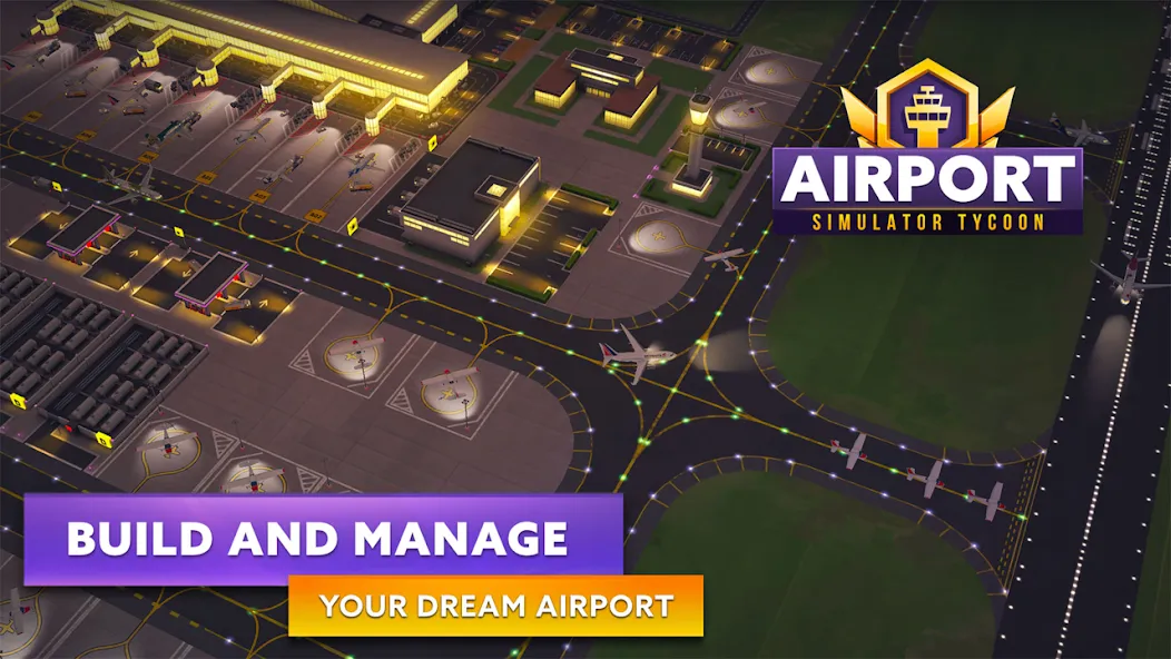 Airport Simulator: Tycoon Inc. (Эйрпорт Симулятор)  [МОД Много денег] Screenshot 2