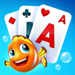 Скачать взломанную Fishdom Solitaire (Фишдом Солитер)  [МОД Бесконечные монеты] - последняя версия apk на Андроид