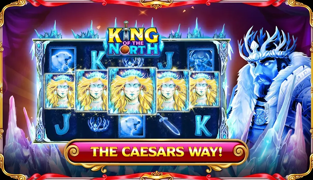 Caesars Slots: Casino Games (Сизарс Слотс)  [МОД Меню] Screenshot 3