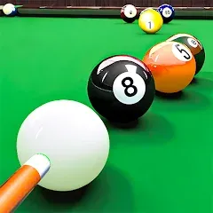 Скачать взломанную Billiards 8 Ball Pool Offline  [МОД Бесконечные монеты] - стабильная версия apk на Андроид