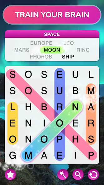 Word Search - Word Puzzle Game  [МОД Unlimited Money] Screenshot 2