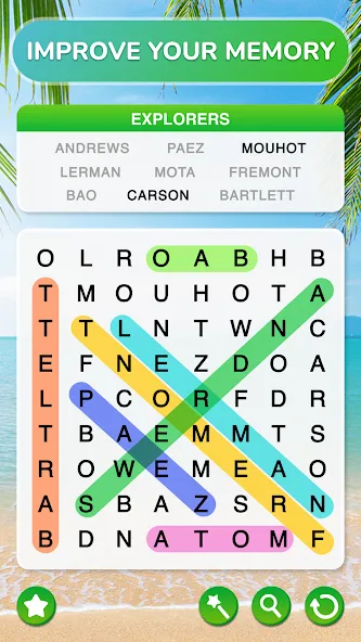 Word Search - Word Puzzle Game  [МОД Unlimited Money] Screenshot 5