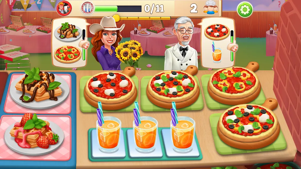 Cooking Market-Restaurant Game  [МОД Unlimited Money] Screenshot 5