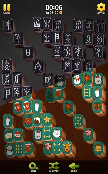 Mahjong Blossom Solitaire  [МОД Бесконечные деньги] Screenshot 5