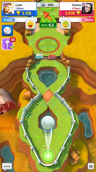 Mini Golf King (Мини Гольф Кинг)  [МОД Много монет] Screenshot 5