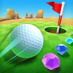 Взломанная Mini Golf King (Мини Гольф Кинг)  [МОД Много монет] - стабильная версия apk на Андроид