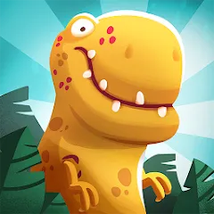 Взлом Dino Bash: Dinosaur Battle (Дино Баш)  [МОД Много денег] - последняя версия apk на Андроид