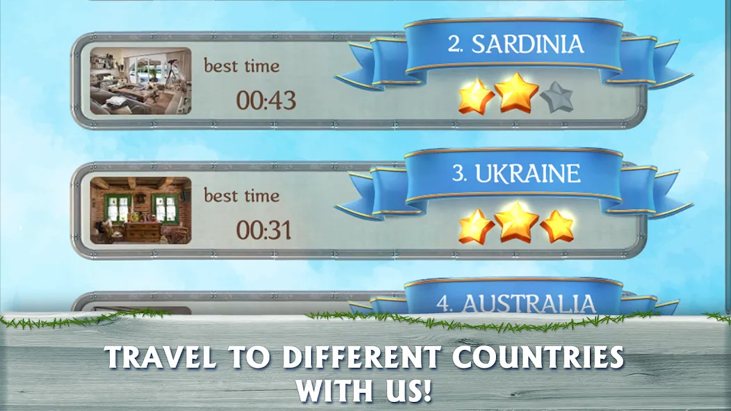 Around the world:Hidden Object  [МОД Много монет] Screenshot 2
