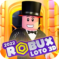 Взлом Robux Loto 3D Pro (Робукс Лото 3D Про)  [МОД Много денег] - стабильная версия apk на Андроид