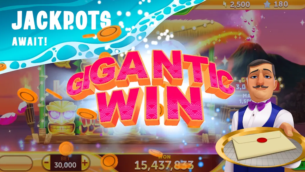 Paradise Fortune Casino Slots (Парадиз Форчун Казино Слотс)  [МОД Бесконечные деньги] Screenshot 2