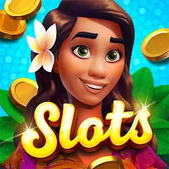 Скачать взломанную Paradise Fortune Casino Slots (Парадиз Форчун Казино Слотс)  [МОД Бесконечные деньги] - последняя версия apk на Андроид