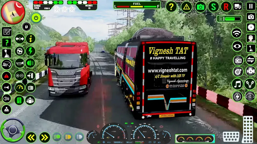 Euro Coach Bus Simulator 3D (Паблик Коуч Бас Драйвинг 3Д)  [МОД Menu] Screenshot 5