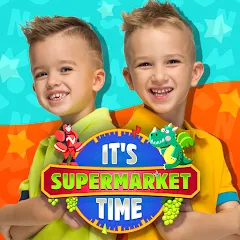 Скачать взлом Vlad & Niki Supermarket game  [МОД Много монет] - стабильная версия apk на Андроид