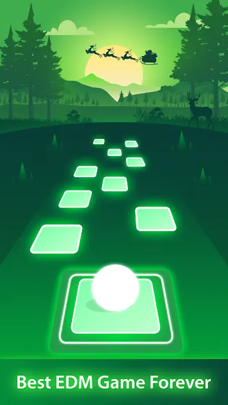 Magic Ball Tiles Hop Music Run (Меджик Бол Тайлз Хоп Мьюзик Ран)  [МОД Меню] Screenshot 1