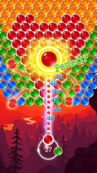 Bubble Shooter Magic Forest (Бабл шутер Магик Форест)  [МОД Меню] Screenshot 1