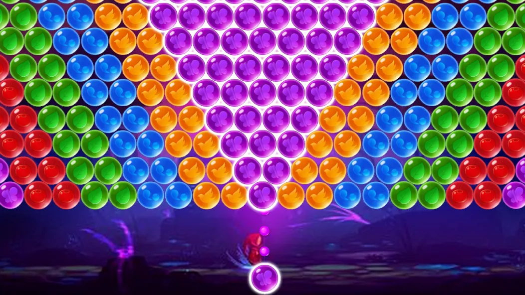 Bubble Shooter Magic Forest (Бабл шутер Магик Форест)  [МОД Меню] Screenshot 2