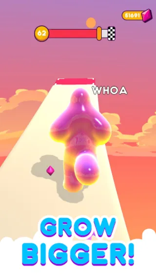 Blob Runner 3D (Блоб Раннер 3Д)  [МОД Menu] Screenshot 2