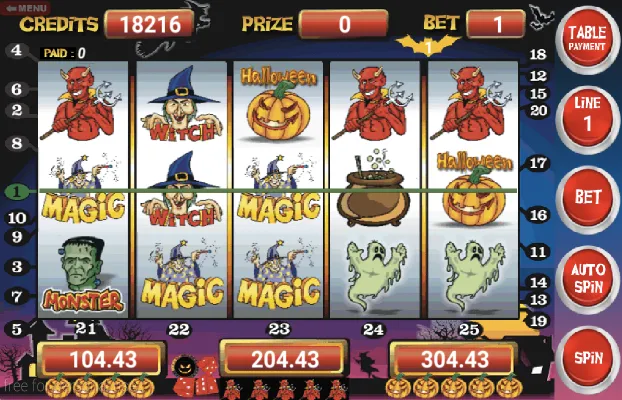 Slot Machine Halloween Lite (Слот машина Хэллоуин Лайт)  [МОД Menu] Screenshot 2