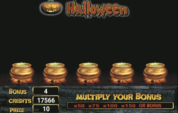 Slot Machine Halloween Lite (Слот машина Хэллоуин Лайт)  [МОД Menu] Screenshot 3