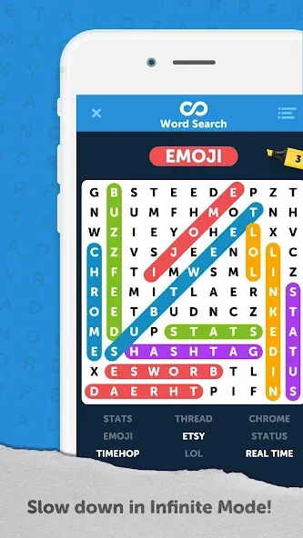 Infinite Word Search Puzzles (Инфинити ворд срч пазлы)  [МОД Меню] Screenshot 4