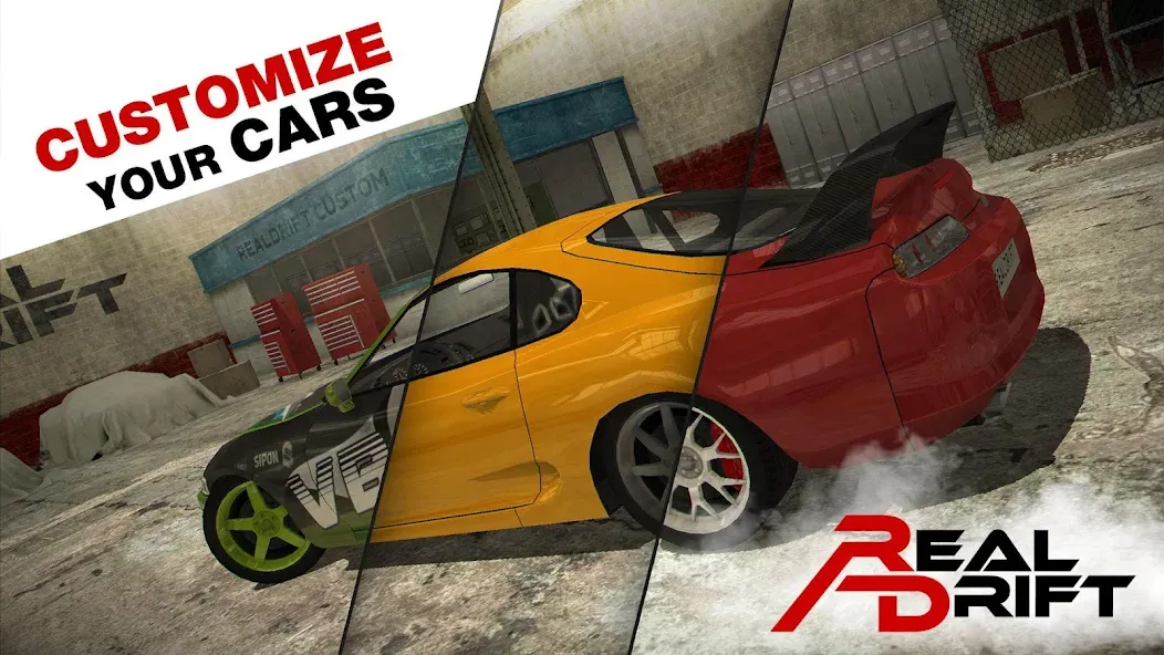 Real Drift Car Racing Lite (Реал дрифт кар рейсинг лайт)  [МОД Mega Pack] Screenshot 3