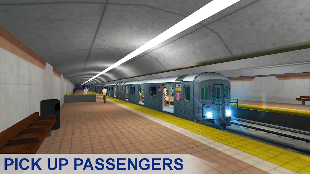 Subway Train Simulator  [МОД Много денег] Screenshot 2