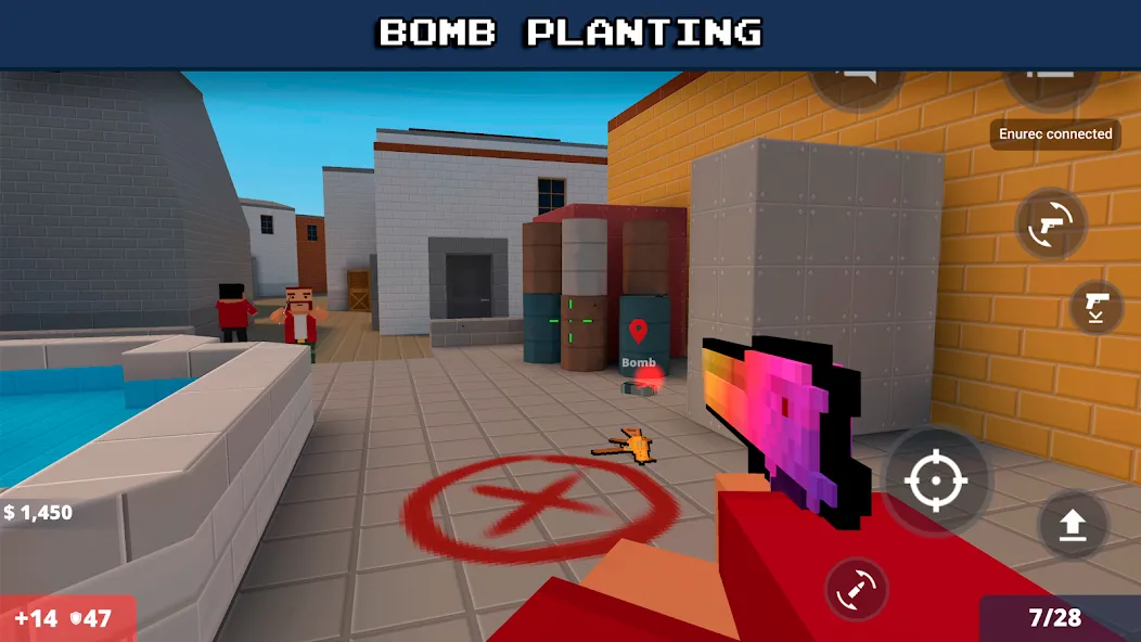 Block Strike: Online Shooter (Блок Страйк)  [МОД Бесконечные деньги] Screenshot 3