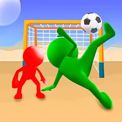 Взлом Stickman Soccer Football Game  [МОД Бесконечные монеты] - полная версия apk на Андроид