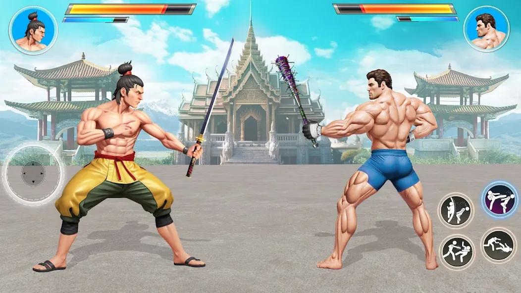 Kung Fu Karate Fighting Games  [МОД Mega Pack] Screenshot 2