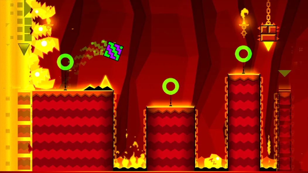 Geometry Dash Meltdown (Геометрия Дэш Мелтдаун)  [МОД Все открыто] Screenshot 2