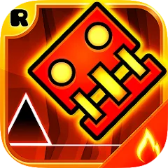 Взломанная Geometry Dash Meltdown (Геометрия Дэш Мелтдаун)  [МОД Все открыто] - полная версия apk на Андроид