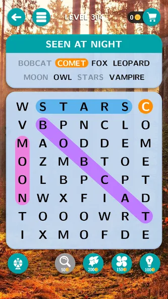 World of Word Search  [МОД Все открыто] Screenshot 2