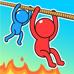 Скачать взломанную Rope Puzzle (Роуп Паззл)  [МОД Unlimited Money] - полная версия apk на Андроид