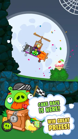 Bad Piggies (Бэд Пиггиз)  [МОД Menu] Screenshot 2