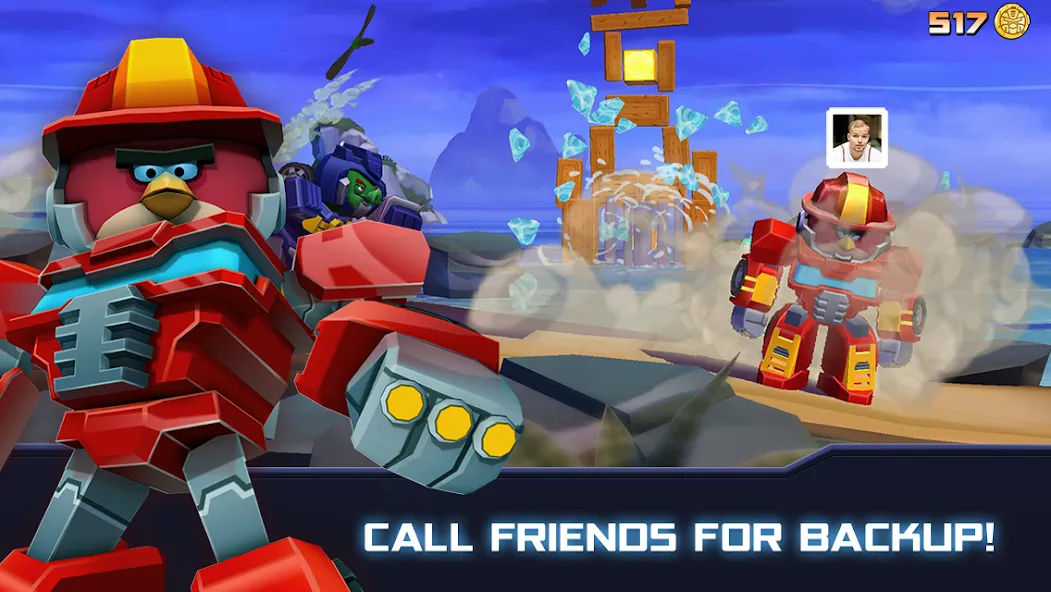 Angry Birds Transformers (Энгри Брдс Трансформеры)  [МОД Menu] Screenshot 3