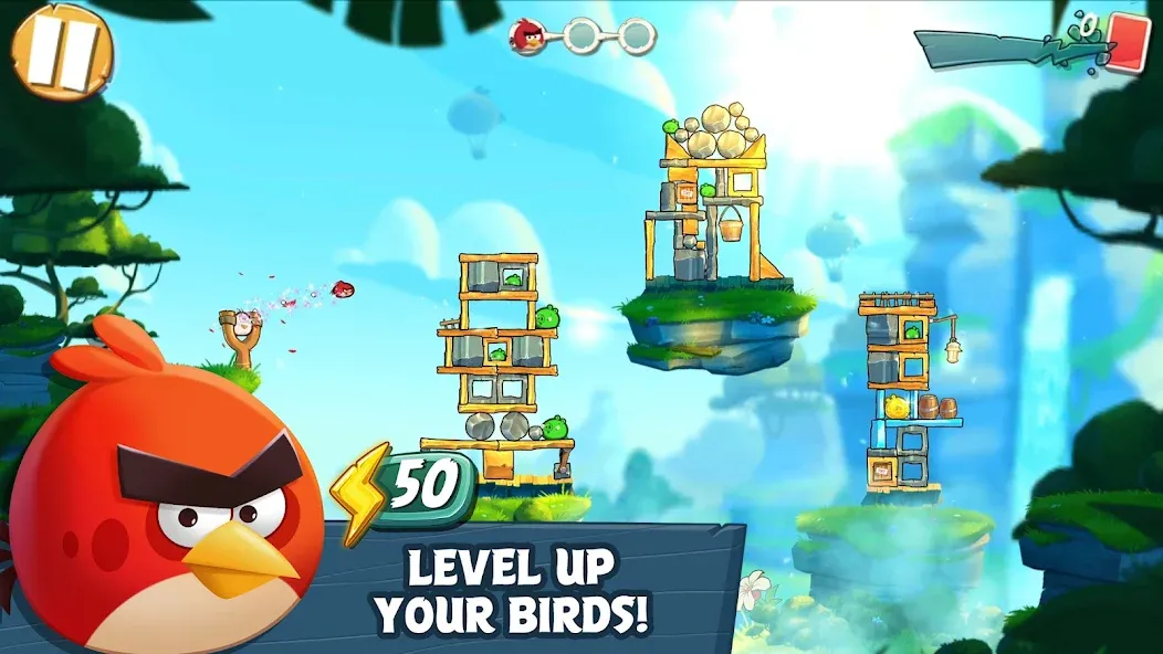 Angry Birds 2 (Энгри Бердс 2)  [МОД Mega Pack] Screenshot 2