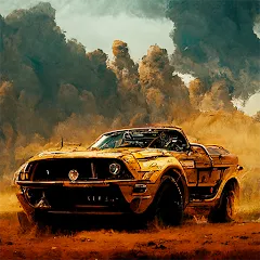 Скачать взломанную Road Warrior: Nitro Car Battle (Роуд Ворриор Нитро)  [МОД Меню] - полная версия apk на Андроид