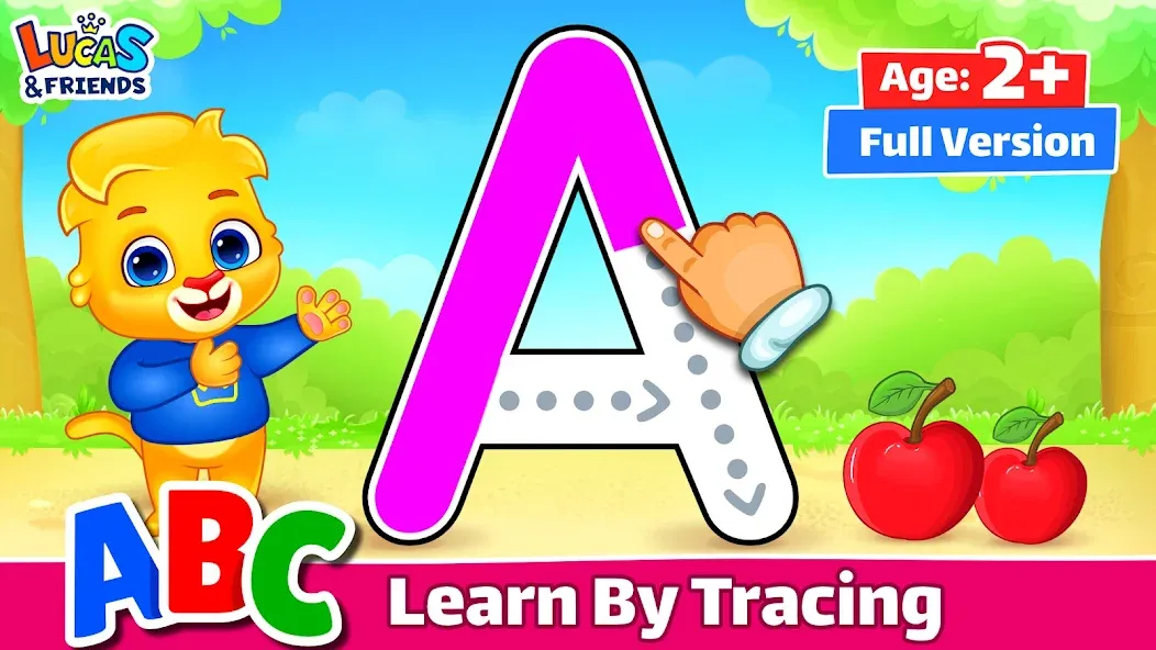 ABC Kids - Tracing & Phonics (ЭйБиСи Кидс)  [МОД Menu] Screenshot 1