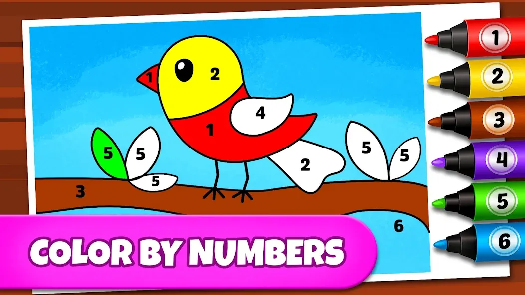 Coloring Games: Color & Paint  [МОД Бесконечные монеты] Screenshot 5